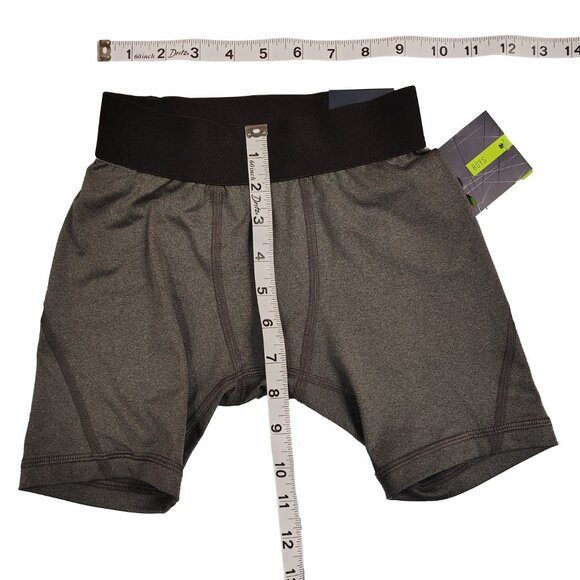 DSG Boy's Gray Compression Short - Picture 3 of 4